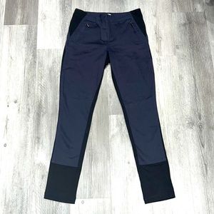 Anthropologie Leifsdottir Color Block Skinny Ankle Pants, size 6